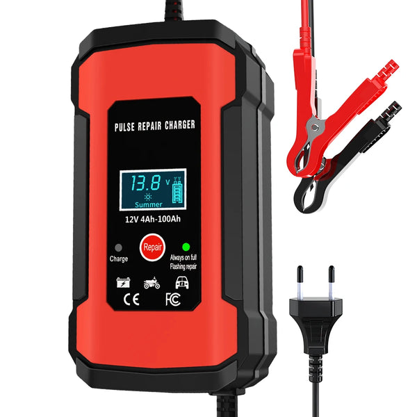 12 V-os intelligens autós töltő